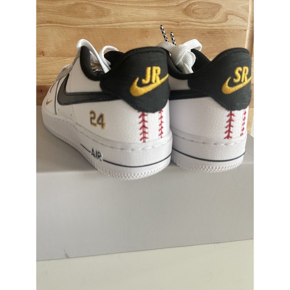 NEW Sz 5.5Y / 7 Women AIR FORCE 1 '07 LV8 Ken Griffey Jr./Sr DJ5195-100 FASTSHIP - Picture 3 of 6